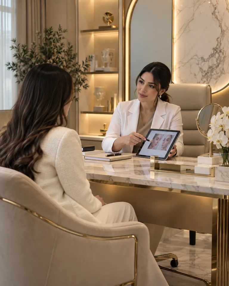 جلسه مشاوره اول در کلینیک زیبایی: چه بپرسیم؟